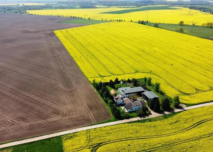 Ein Bett Im Kornfeld - Haus Morgensonne - Mit Innenpool Schonfeld (Mecklenburgische Seenplatte)