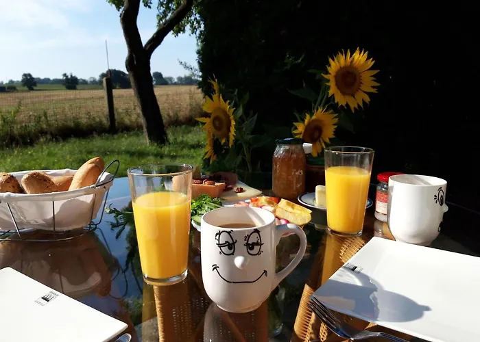 Ein Bett Im Kornfeld - Haus Morgensonne - Mit Innenpool Lejlighed Schonfeld (Mecklenburgische Seenplatte)