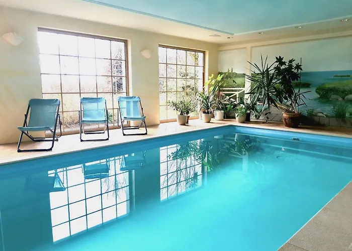 Ein Bett Im Kornfeld - Haus Morgensonne - Mit Innenpool Schonfeld (Mecklenburgische Seenplatte)